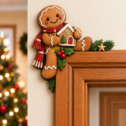 🎅 Christmas Peekaboo Door Frame Corner Decor