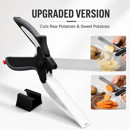 9.6\' Cut Reach Durable 2-in-1 Kitchenware Heavy-Duty Scissors