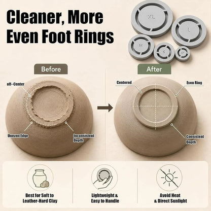 🔥Pottery Foot Ring Tool