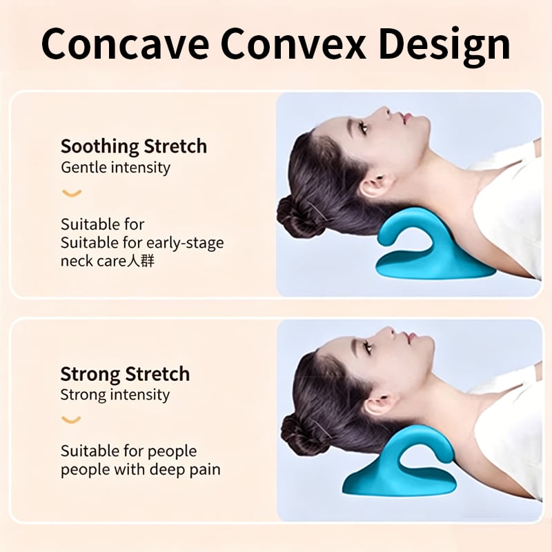 🔥HOT SALE🔥Neck Stretcher ,Neck Hump Corrector,Neck and Shoulder Relaxer Cervical Traction Device Pillow