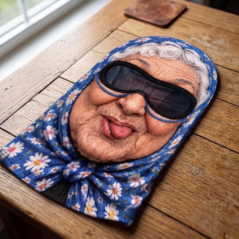 🎭 Funny Printed Balaclava Ski Mask