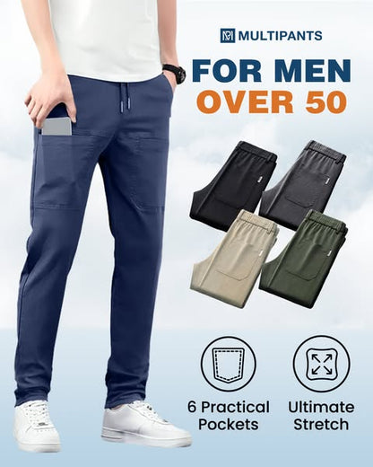 ⚡50K+ SOLD!🔥MultiPants – High Stretch Multi-pocket Durable Cargo Pants
