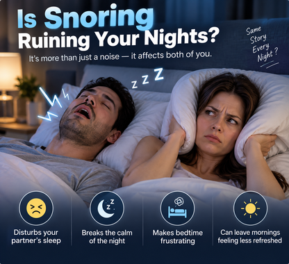 Neck Wearable – Simple Bedtime Snoring Support