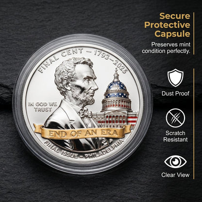 🏆New Year 49% OFF-THE FINAL CENT 1793–2025 · END OF AN ERA
