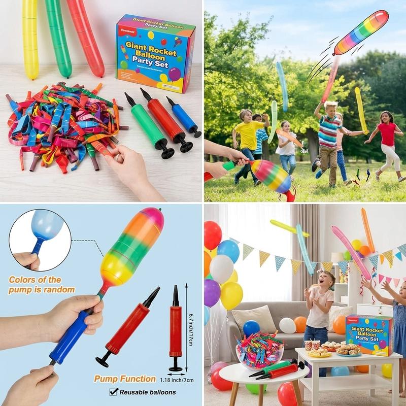 🚀Rocket Balloon Set