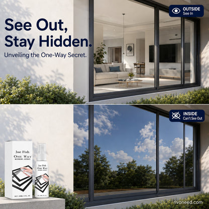 🪟  Reflective Window Spray | One-Way Mirror Privacy Shield for Home & Car