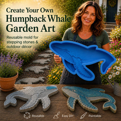 🌊 Reusable Ocean Theme Garden Art Mold – Make Your Garden Truly One of a Kind (📦Buy 2 Free Shipping)