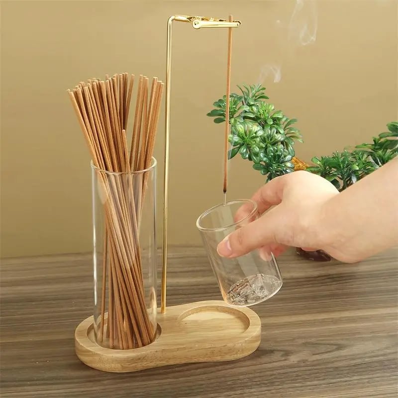 2 in 1 Incense & Candle Holder(Fragrance-free)
