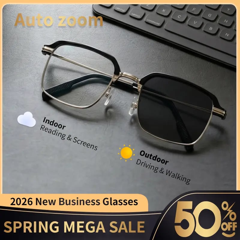 👓✨ Auto-Adjusting HD Reading Glasses（💥Buy 3 Get 1 Free 🛒Free Shipping）