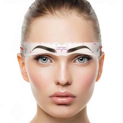 🔥✨Reusable Eyebrow Stencil Shaper Kit (12-pack)