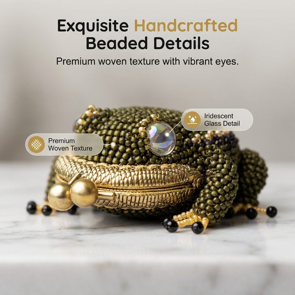 🔥🎁Charming Frog Coin Purse