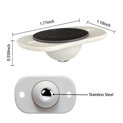 📢📢49% OFF !! ⏰16 Counts Self Adhesive Mini Caster Wheels, 360 Degree Rotation,durable,Strong Load Low Noise Self Caster Wheels