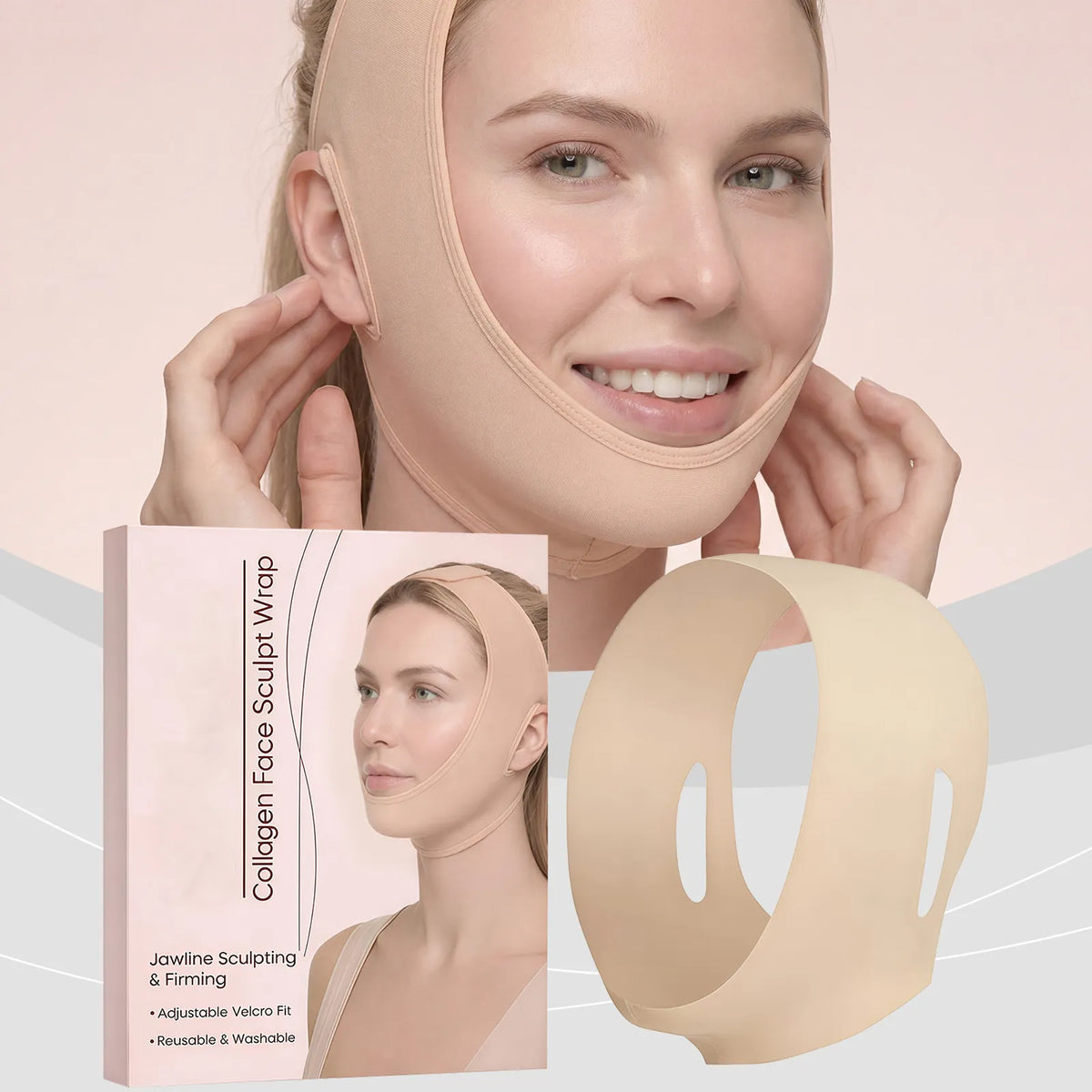 ✨ Adjustable V-Line Face Sculpt Wrap