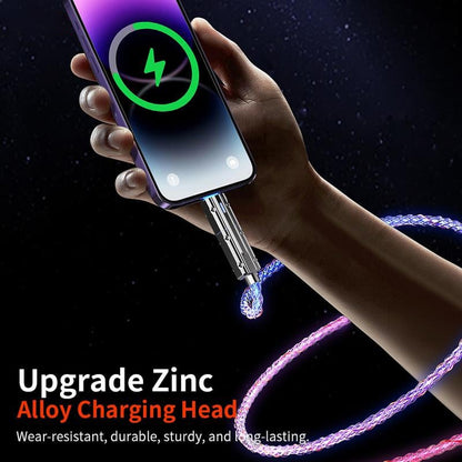 🎁Four-in-One  Colorful lights Data Cable