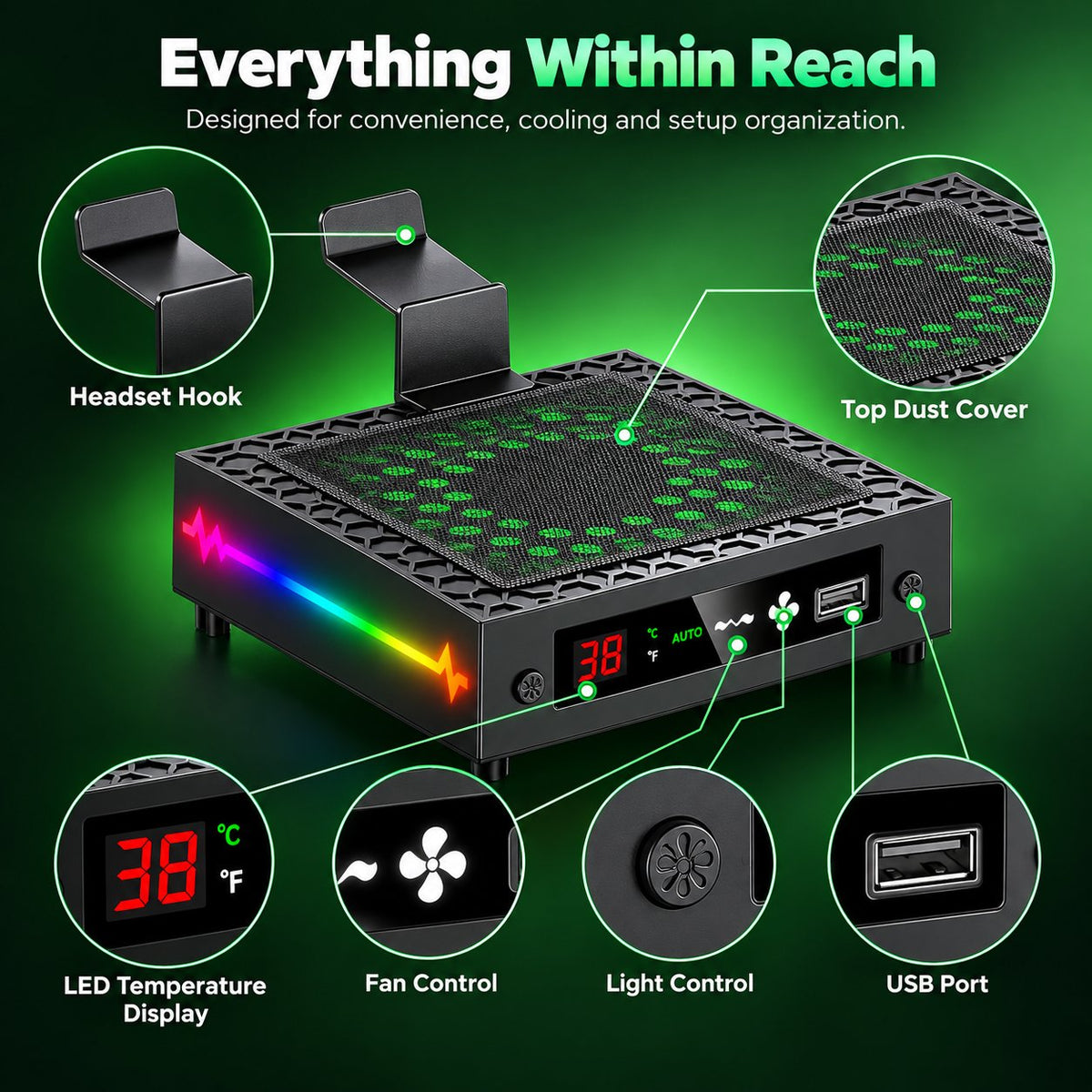 🎮 Xbox Series X Cooling Stand