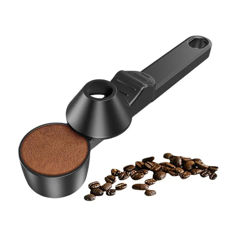 3-in-1 Coffee Measuring Spoon with Funnel & Leveler