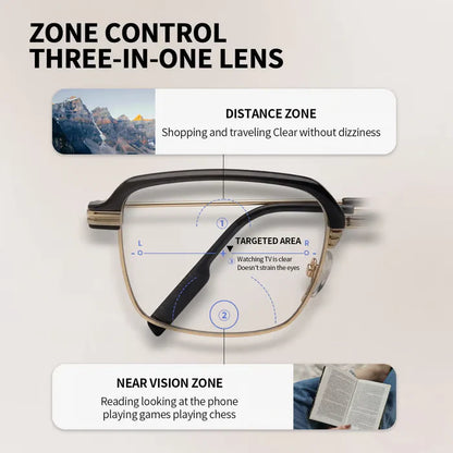 👓✨ Auto-Adjusting HD Reading Glasses（💥Buy 3 Get 1 Free 🛒Free Shipping）