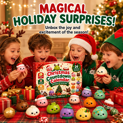 Christmas Squishy Advent Calendar 2026 Countdown Calendar 🎄