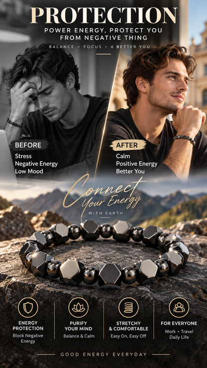 Vintage style bracelet with round synthetic stones