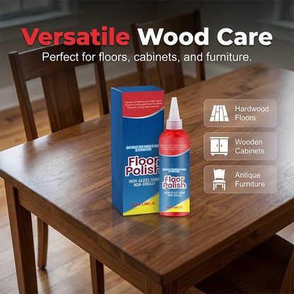 📢 Floor Polish – Scratch Repair, Non-Greasy, Long-Lasting 🔧