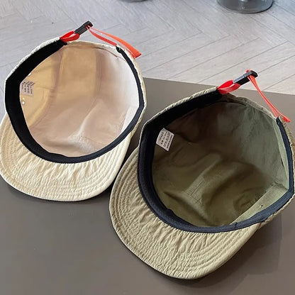 Vintage Japanese Streetwear Cap | Lightweight Retro Duckbill Hat