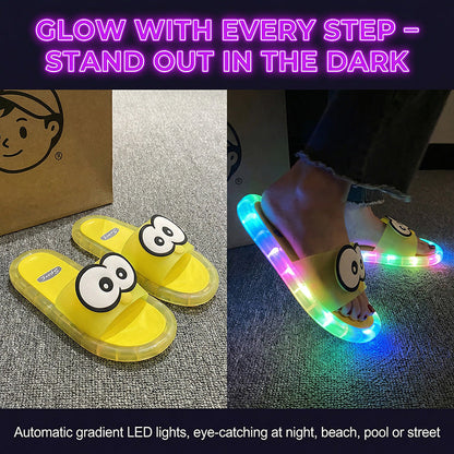👣New Arrivals at Special Prices👣Cute slippers with cartoon motifs that glow