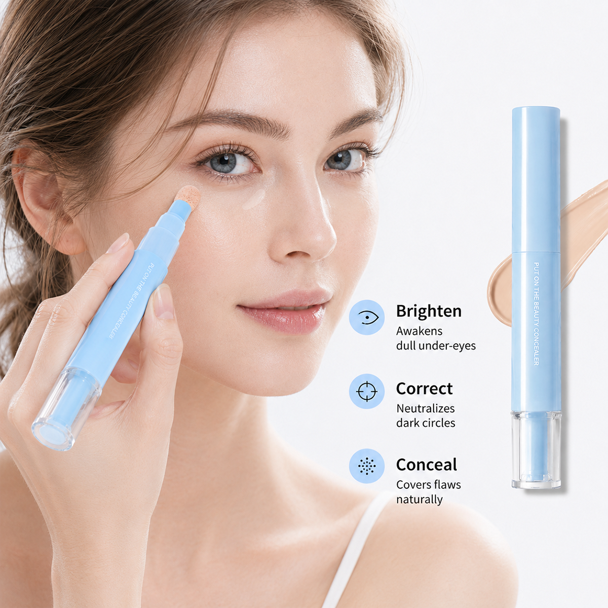 🔥💙Multipurpose Concealer & Foundation Eye Concealer