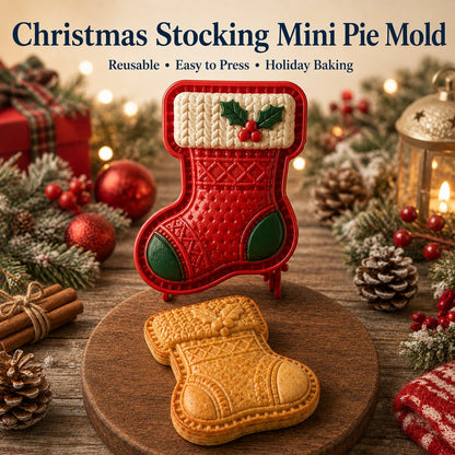 🔥🔥Only $14.99 Last Day Promotion!✨ 🎄16-Design Christmas Mini Pie Mold Collection 🥧