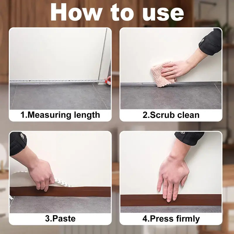 16.4Ft Door Weather Stripping | Adhesive Draft Stopper Seal Strip for Doors, Windows & Shower Doors