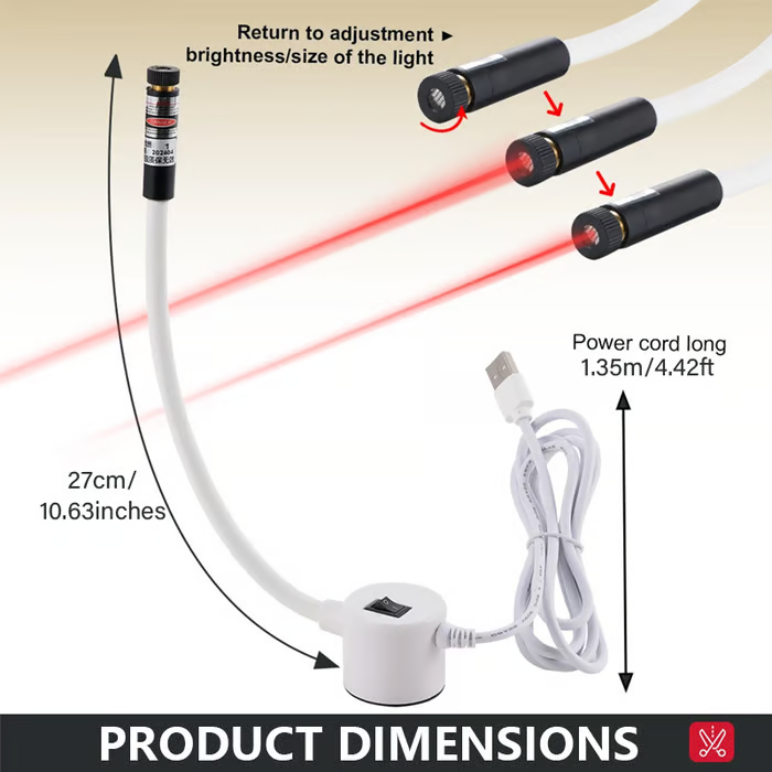 📢📢 48   %  OFF  !! ✨Magnetic Positioning Quilting Light for Sewing Machine