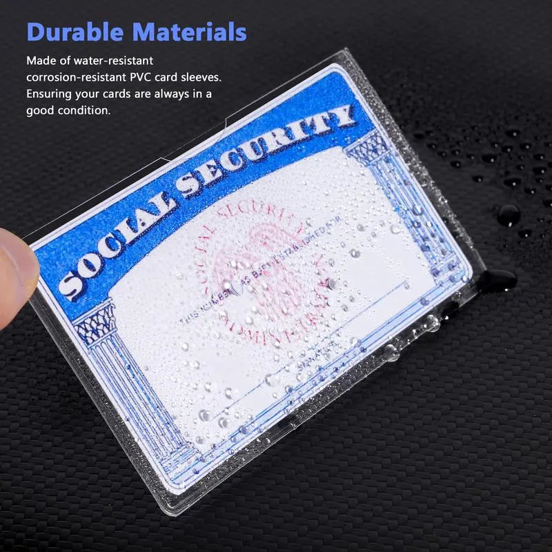 💥Social Security Card Protector Sleeves -20 Pack