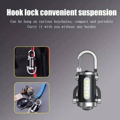 Rechargeable Mini Keychain Flashlight🌟Super Bright