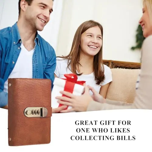 Lockable Savings Notebook