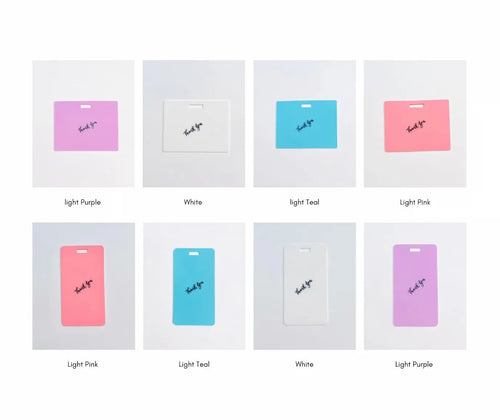 🩺Erasable Badge Note | Dual-Side Writable, Fade-Proof & No Blur (🖊Write. Wipe. Repeat.) 🎁Free Badge Clip Included📋