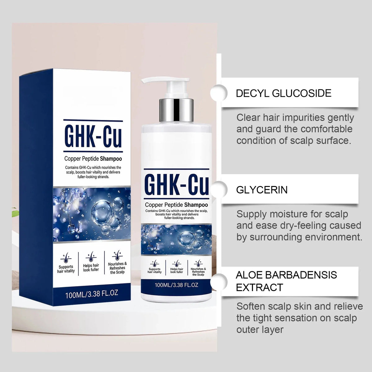 🧴Gentle Scalp Cleansing Nourish Repair Voluminous Hair