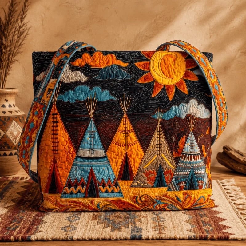 🔥HOT SALE🔥Handmade Native American Quilted Tote Bag👝