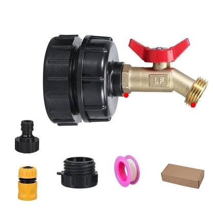 🤍IBC Tank Brass Nozzle Adapter