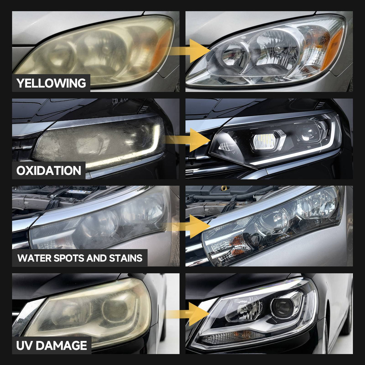 🥳HOT SALE🥳💞50K+ SOLD! Car Headlight Restoration Kit