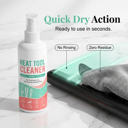 Heat Tool Cleaner Spray for Curling and Flat Irons