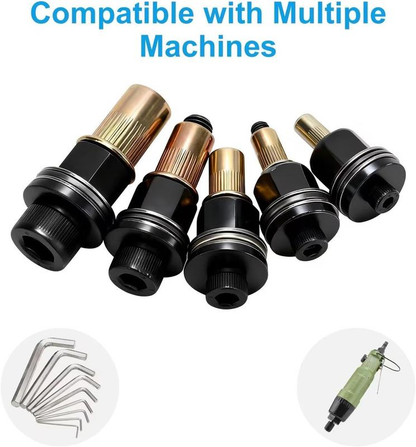 Manual Rivet Nut Tool Kit M3-M12 – Hand Rivet Nut Setter for Metal, Auto & DIY