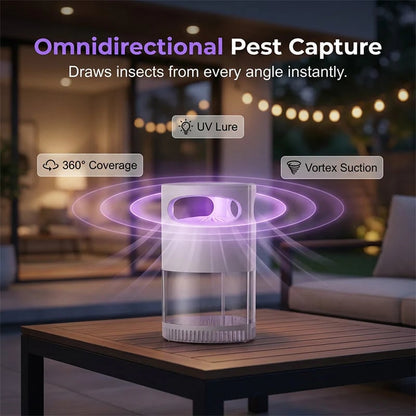 🦟 ¡50% DE DESCUENTO! Lámpara antimosquitos UV – silenciosa, USB, sin químicos. ¡Más de 50 mil vendidas! 🔇🌙