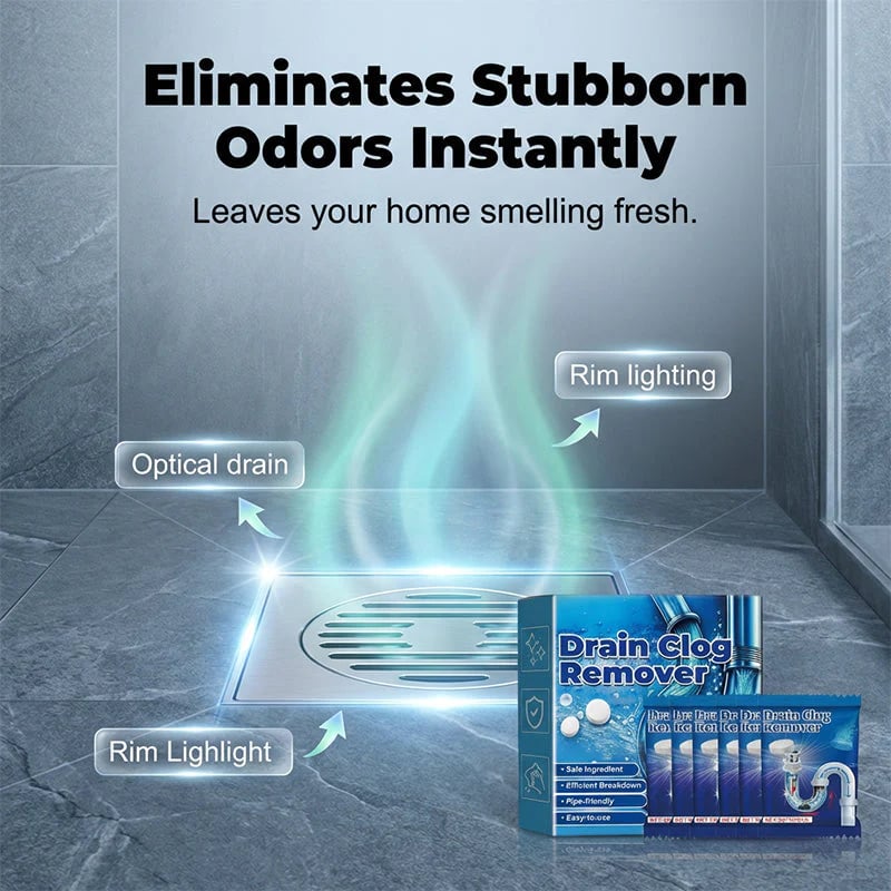 📢📢Limited-time offer⏰Effervescent Drain Clog Remover Tablets🫧🧼