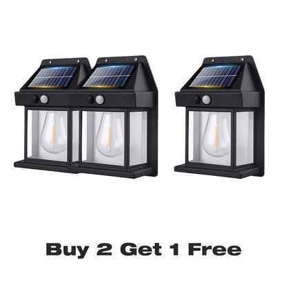 ⏳Time-Limited Special⏰Solar Wall Light with Motion Sensor – Weatherproof, Auto On/Off, Easy Install for Garden & Pathway 🌟