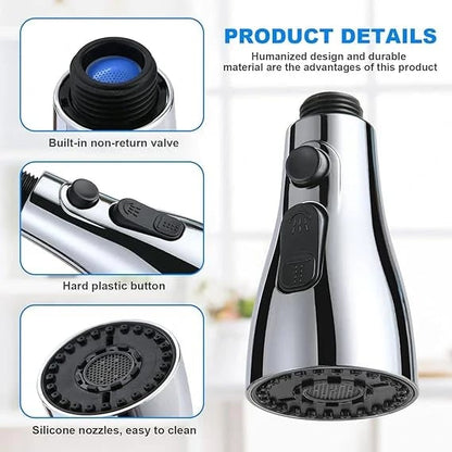 Flexible Tap Extension | Rotate, Rinse & Save Water | Easy Fit for Any Sink