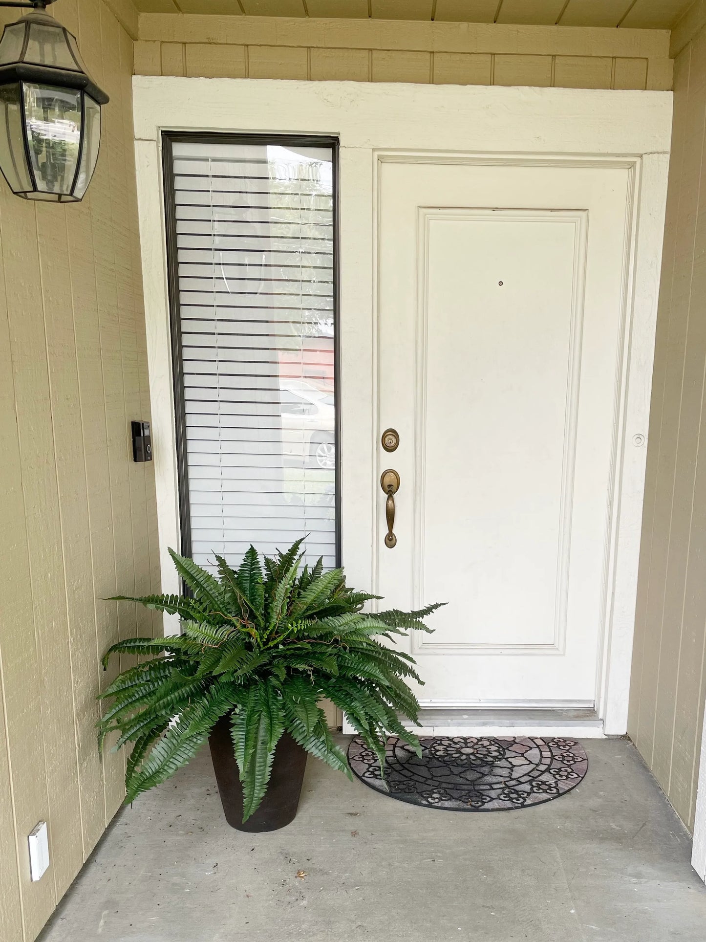 UV Resistant Lifelike Artificial Boston Fern