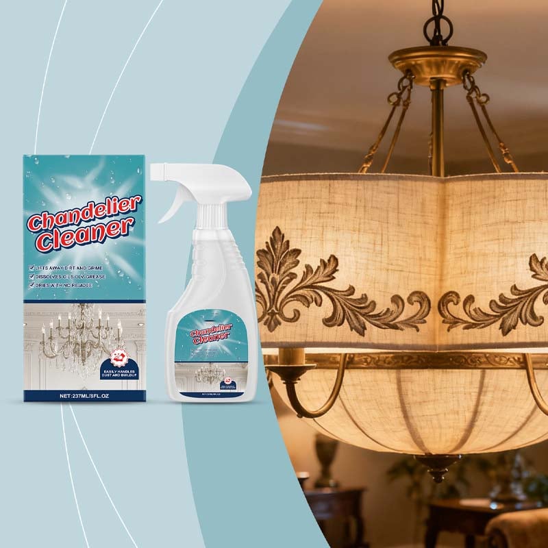 💡49% OFF🧼 Light Fixture Cleaning Spray | Powerful stain removal · Safe for all materials with no residue · Protects metal from oxidation · Suitable for chandeliers and decorative lights