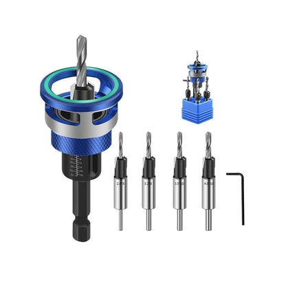 Two-Flute Counterbore with Depth Stop