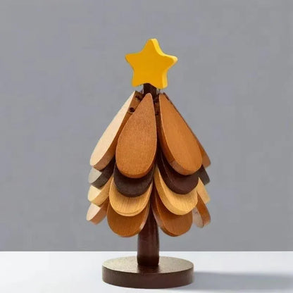 🌲Natural Wooden Tree Trivets