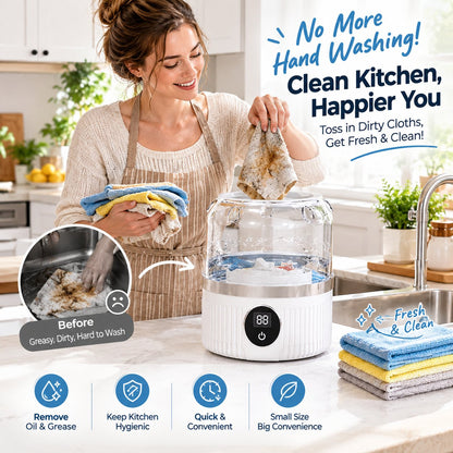 Wireless Mini Washing Machine