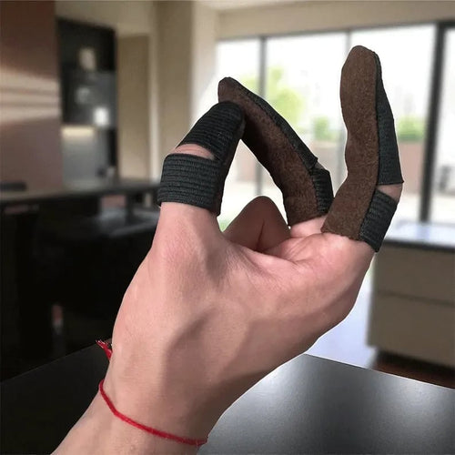 🔥 Finger Armor Sleeves | Flexible Fingertip Guards for Wood Carving, Sewing, Crafting & DIY Detail Work 🛡️